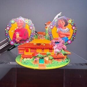 Disney Parks Encanto Casita Mirabel Ear Hat Mickey Holiday Ornament Light Up NEW